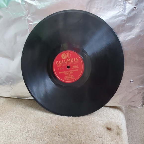 Al Goodman & Orch: Strass Waltzes/Blue Danube Waltz Columbia 1945 #35416 (Jazz. - Picture 3 of 4